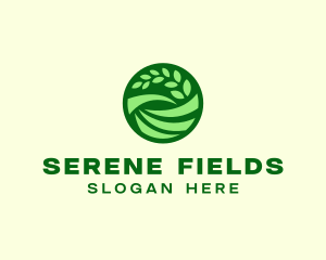 Eco Farm Field logo design