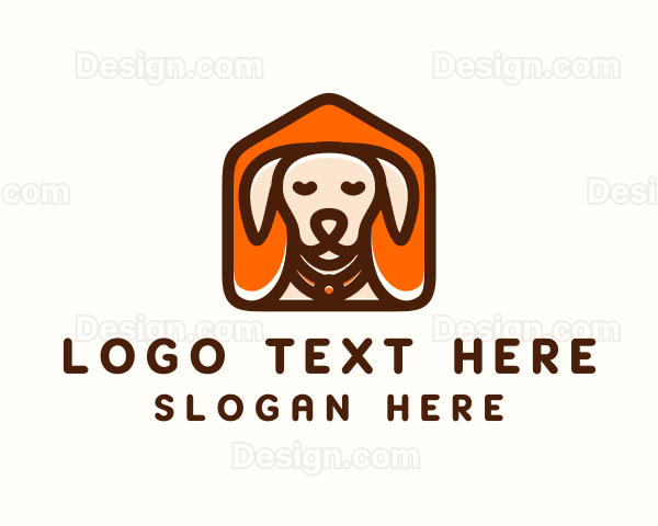 Pet Dog Kennel Logo