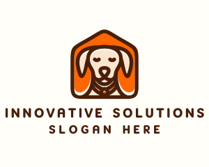 Pet Dog Kennel Logo