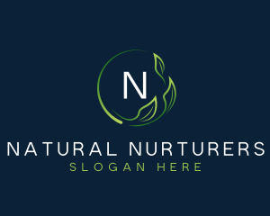 Natural Leaf Wellness logo design