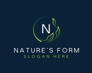 Natural Leaf Wellness logo design