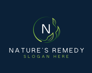 Natural Leaf Wellness logo design