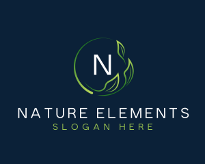 Natural Leaf Wellness logo design