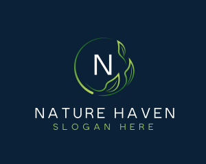 Natural Leaf Wellness logo design