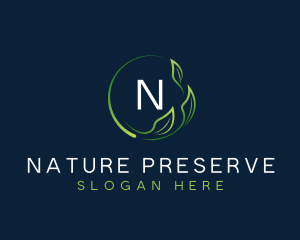 Natural Leaf Wellness logo design