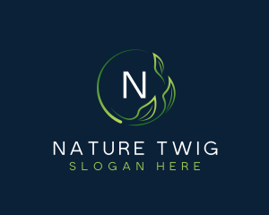 Natural Leaf Wellness logo design