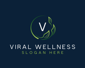 Natural Leaf Wellness logo design