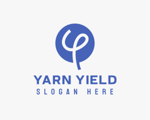 Modern String Letter Y logo design