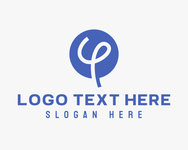 Relaxed logo example 4