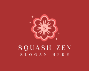 Flower Spa Wellness logo design