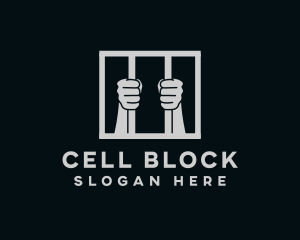 Jail Inmate Prison logo design