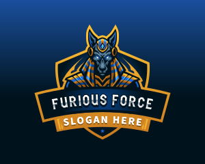 Fierce Anubis Gaming logo design