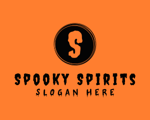 Horror Spooky Halloween logo