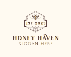 Honey Bee Wasp  logo