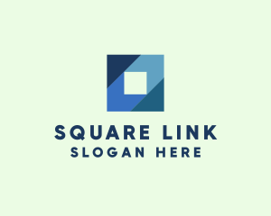 Blue Business Square logo