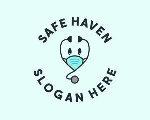 Stethoscope Doctor Clinic logo