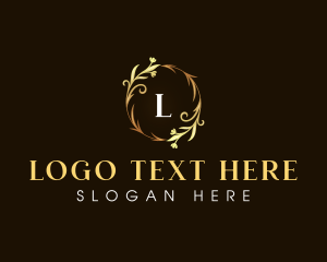 Luxury Floral Ornament logo