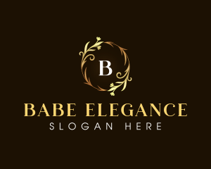 Luxury Floral Ornament logo design