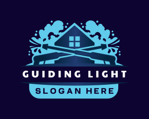 Pressure Wash Housekeeping logo design