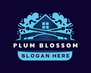 Pressure Wash Housekeeping logo design