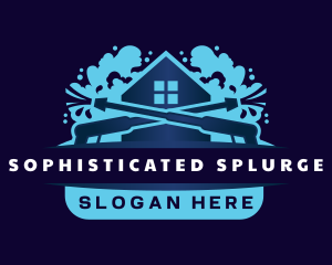 Pressure Wash Housekeeping logo design