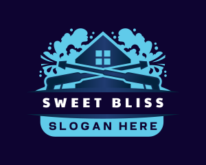 Pressure Wash Housekeeping logo design