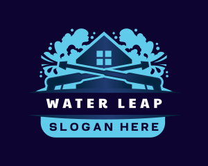 Pressure Wash Housekeeping logo design