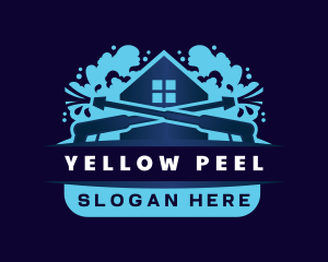 Pressure Wash Housekeeping logo design