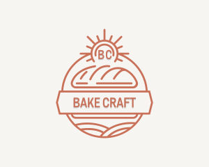 Confectionery Bread Baker logo design