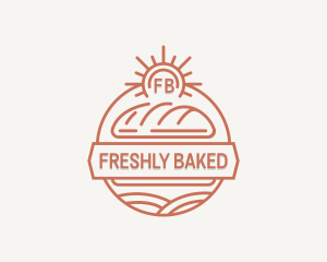 Confectionery Bread Baker logo design