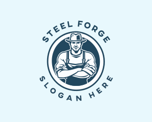 Blacksmith Industrial Forge logo design