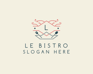 Bistro Restaurant Cafeteria logo design