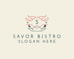 Bistro Restaurant Cafeteria logo design