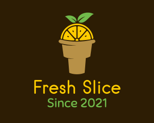 Lemon Ice Cream logo design