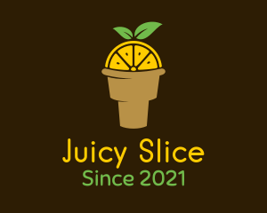 Lemon Ice Cream logo design