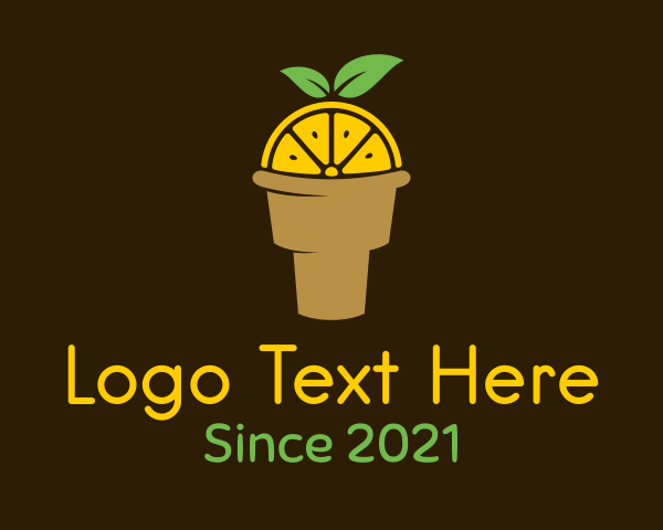 Lemon Slice logo example 1