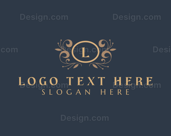 Flourish Ornament Frame Logo