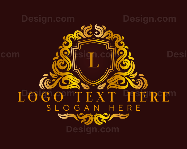 Luxury Decorative Shield Logo