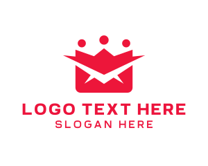 Red Mail Crown logo