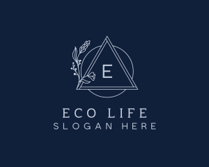 Eco Flower Wellness logo design