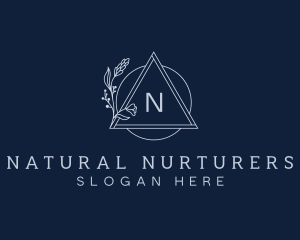 Eco Flower Wellness logo design