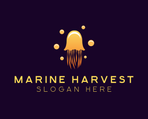 Wildlife Marine Jellyfish  logo design