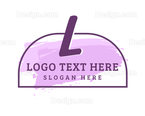 Beauty Fashion Stylist Lettermark Logo