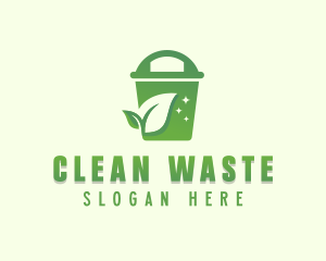 Eco Trash Garbage Disposal logo design