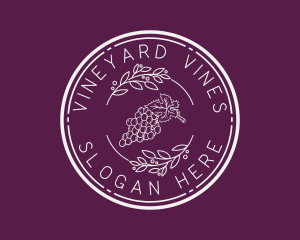 Organic Grapes Plantation logo