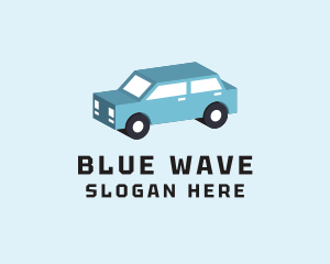 Isometric Automotive Car  logo design