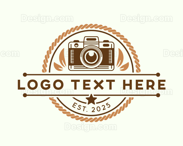 Camera Photography Lens Logo