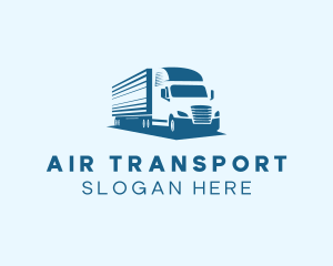 Cargo Truck Delivery logo design