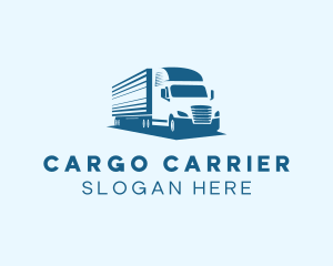 Cargo Truck Delivery logo design