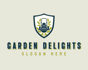 Landscaper Lawn Mower logo design